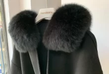 Photo of Элегантное пальто с меховым воротником