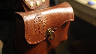 Photo of Яркая кожаная сумка-свободная