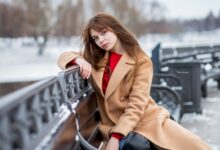 Photo of Элегантное пальто с поясом из кожи