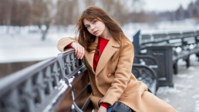 Photo of Элегантное пальто с поясом из кожи